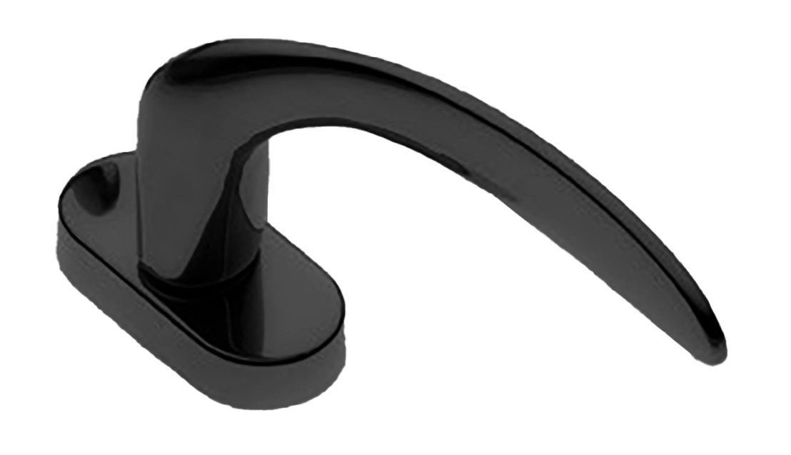 Ручка оконная COBRA W1 NERO, цвет - черный фото купить Воронеж