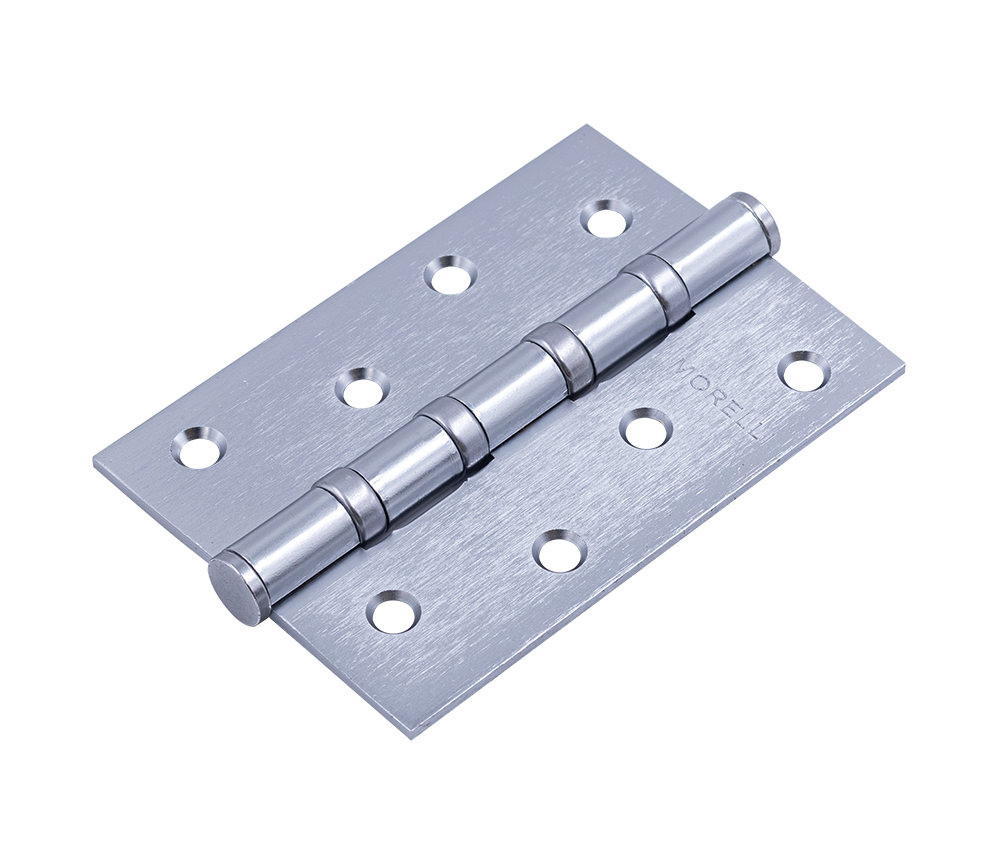 Петля карточная универсальная MSN 100X70X2.5-4BB SSC с подшипником стальная, врезная, цвет суперматовый хром, сталь фото купить в Воронеже