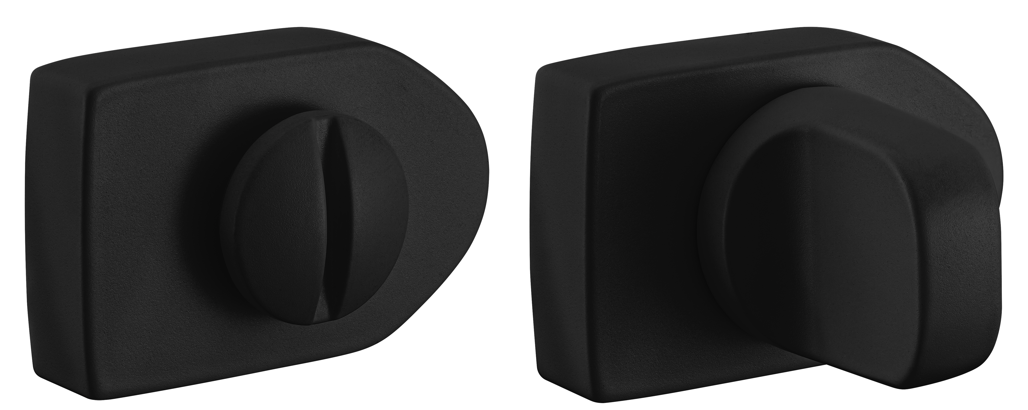 Завертка сантехническая LUX-WC-SH NERO-ST цвет - черный soft-touch фото купить Воронеж