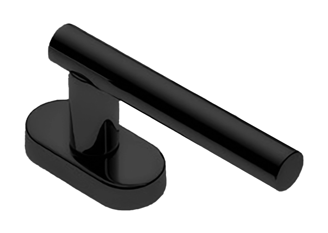 Ручка оконная CALLA W1 NERO, цвет - черный фото купить Воронеж