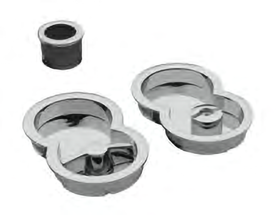 Комплект ручек INFINITY ART.85/A CRO с заверткой для раздвежных дверей с торцевой ручкой, цвет хром фото купить Воронеж