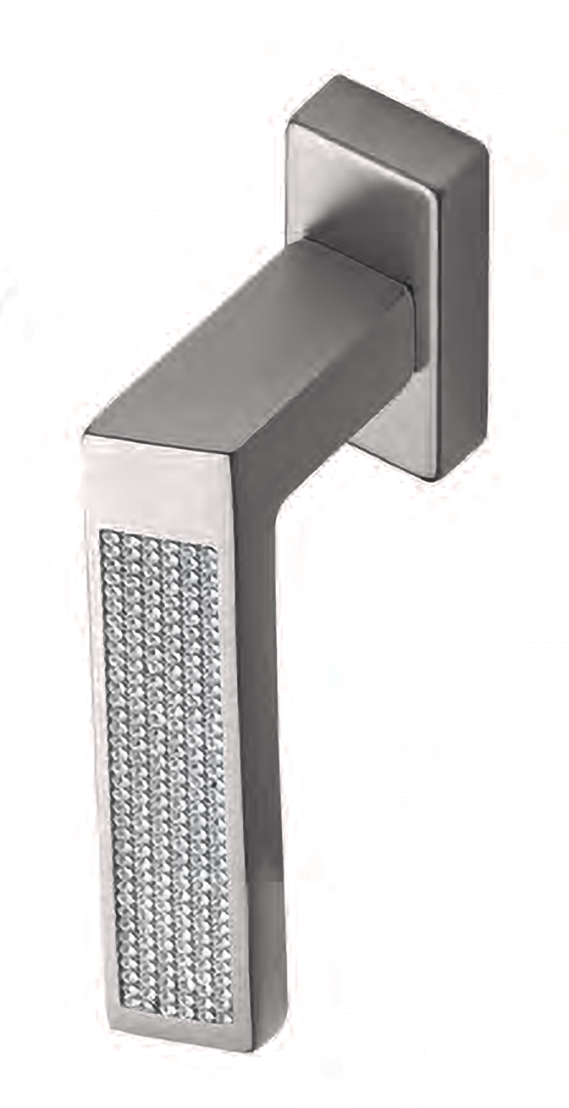 Ручка оконная DOLCE VITA W1 NIN с 4-х позицион. механизмом, цвет черный никель, ЦАМ фото купить в Воронеже