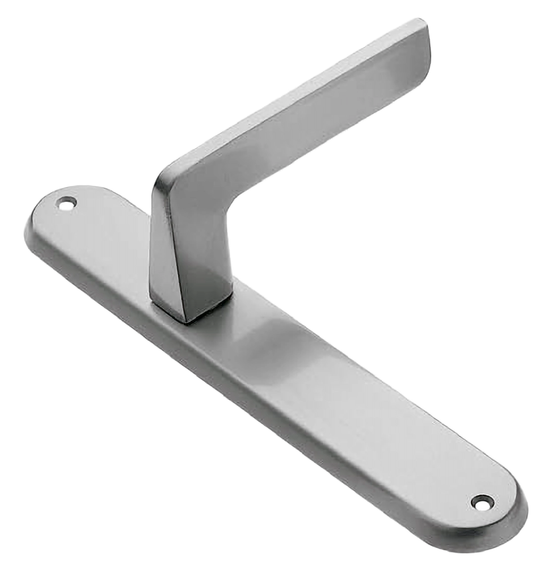 Ручка дверная на планке ROCK PL CSA, цвет матовый хром, латунь фото купить в Воронеже