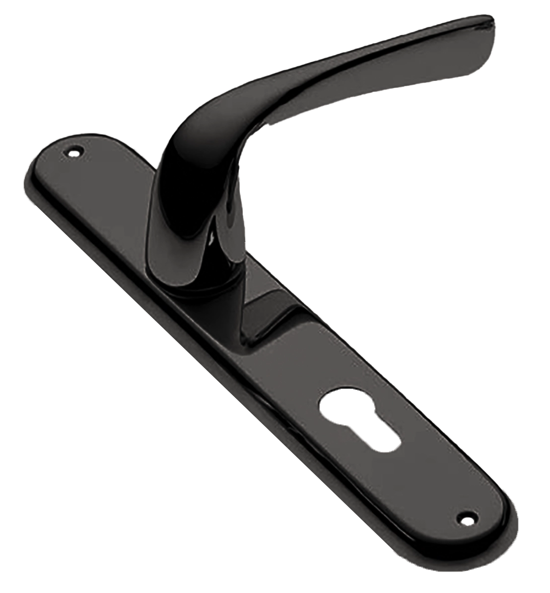 Ручка дверная на планке LE MANS PL NIN, цвет черный никель, латунь фото купить в Воронеже