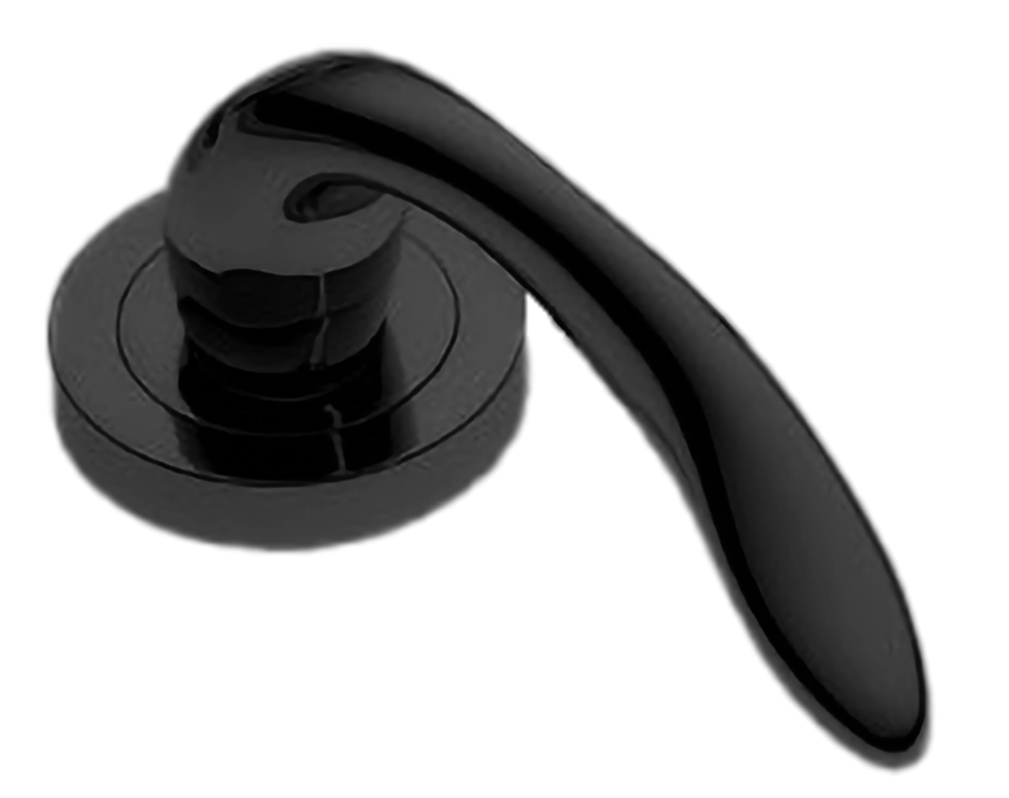 Ручка оконная LEON W1 NERO, цвет - черный фото купить в Воронеже