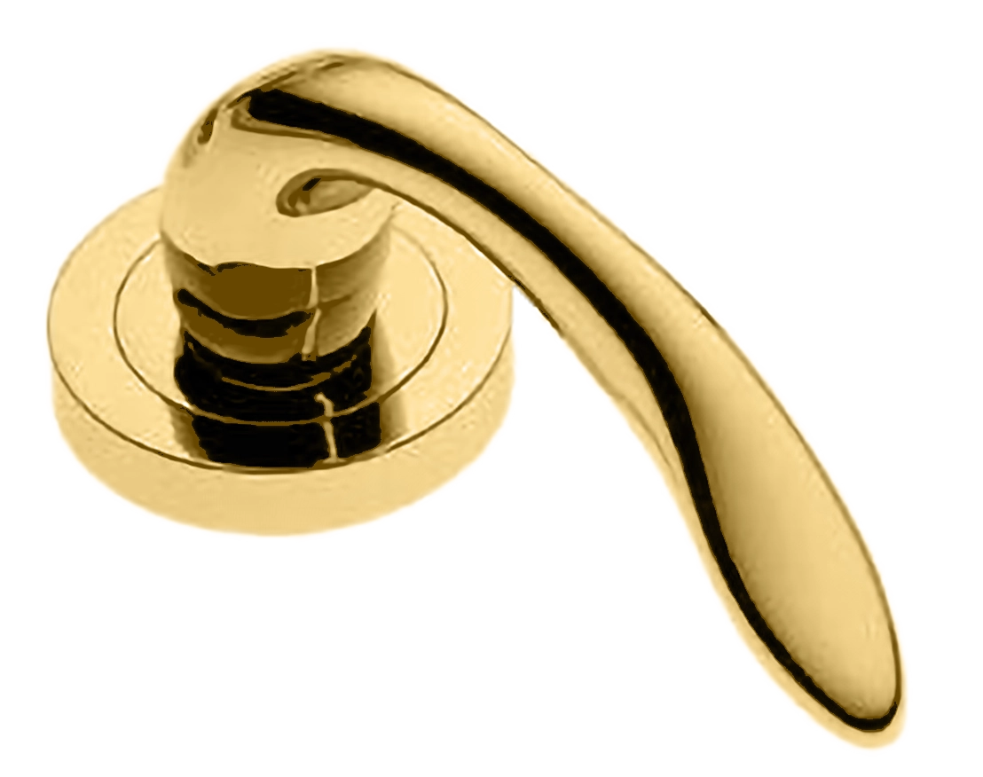 Ручка оконная LEON W1 OTL, цвет - золото фото купить в Воронеже