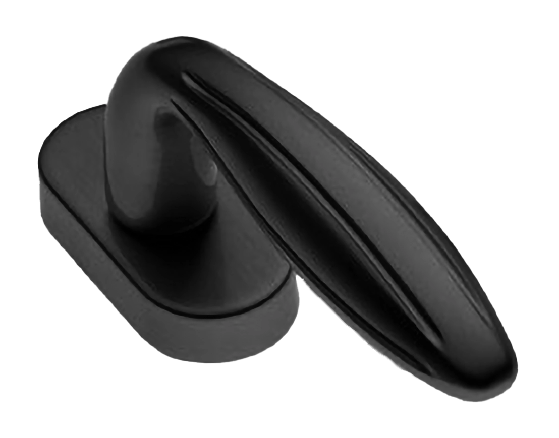 Ручка оконная BUD W1 NERO, цвет - черный фото купить в Воронеже