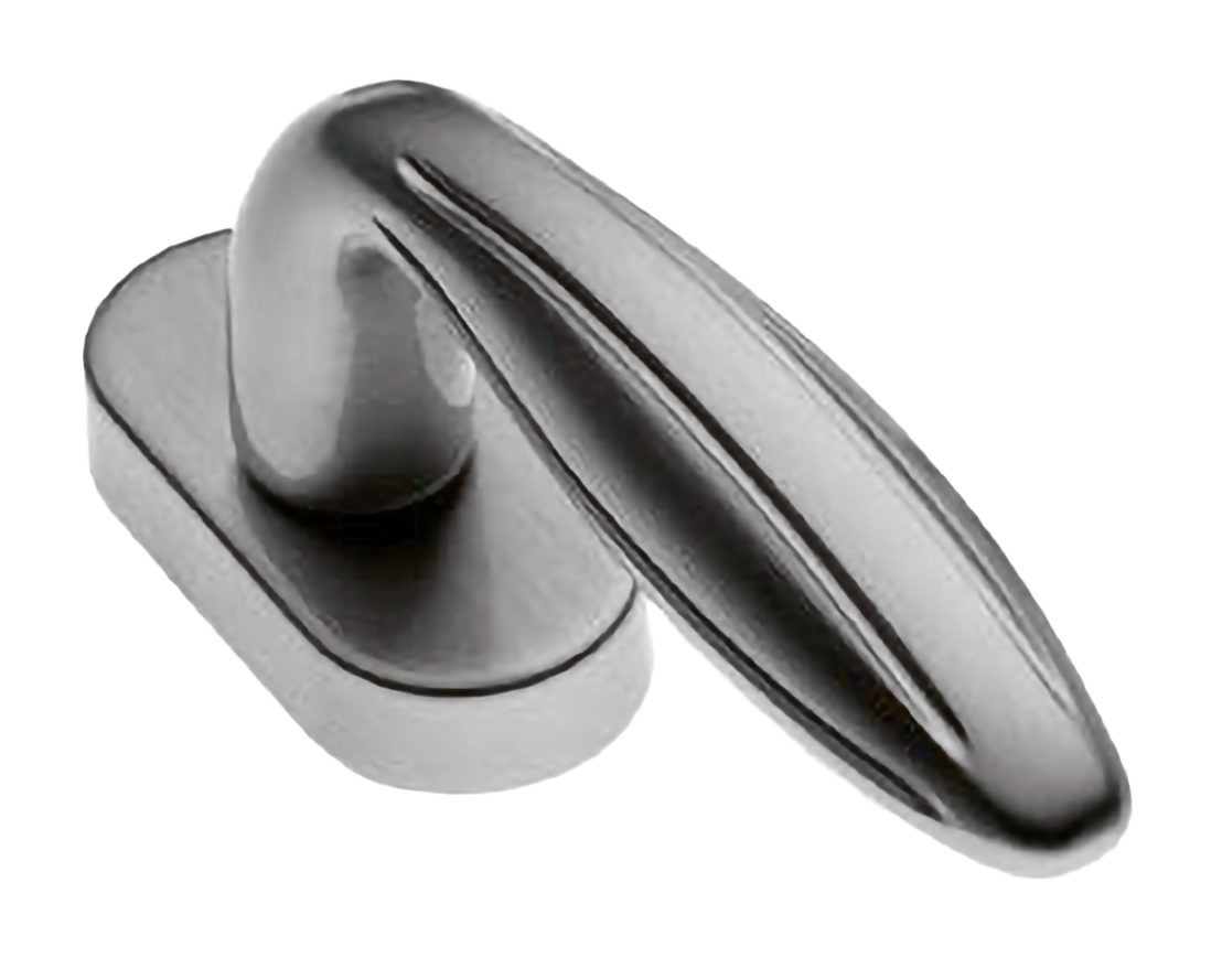 Ручка оконная BUD W1 CSA, цвет - матовый хром фото купить в Воронеже