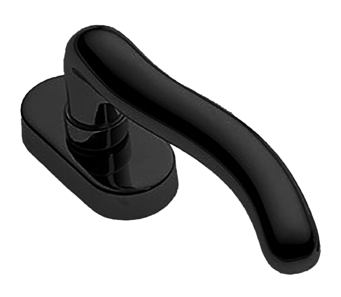 Ручка оконная SNAKE W1 NERO, цвет - черный фото купить в Воронеже