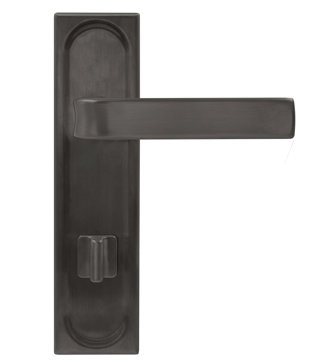 Ручка дверная THE BUS STATION PLS SST на планке, цвет Летняя гроза/Summer Storm фото купить в Воронеже