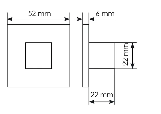 Комплект дверных ручек MH-54-S6 BL с заверткой MH-WC-S6 BL + замок M1895 BL, цвет черный фото дверная фурнитура Воронеж