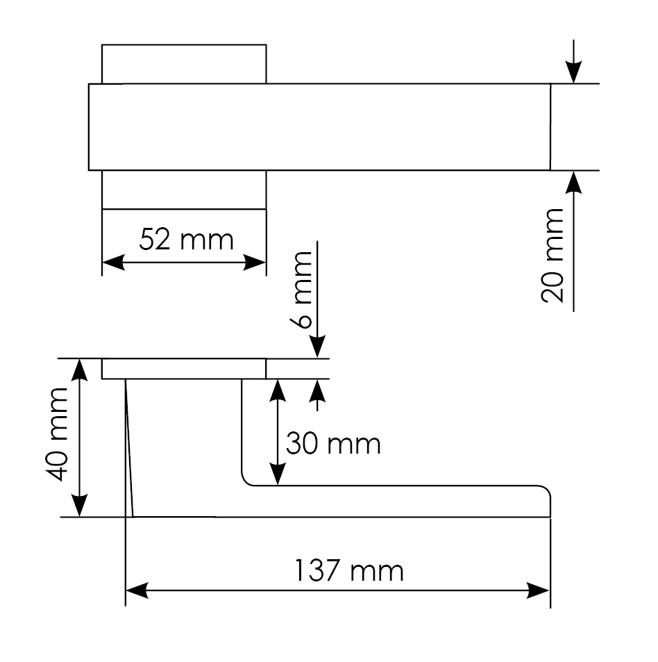 Комплект дверных ручек MH-56-S6 BL с заверткой MH-WC-S6 BL + магнитный замок M1895 BL, цвет черный фото morelli Воронеж