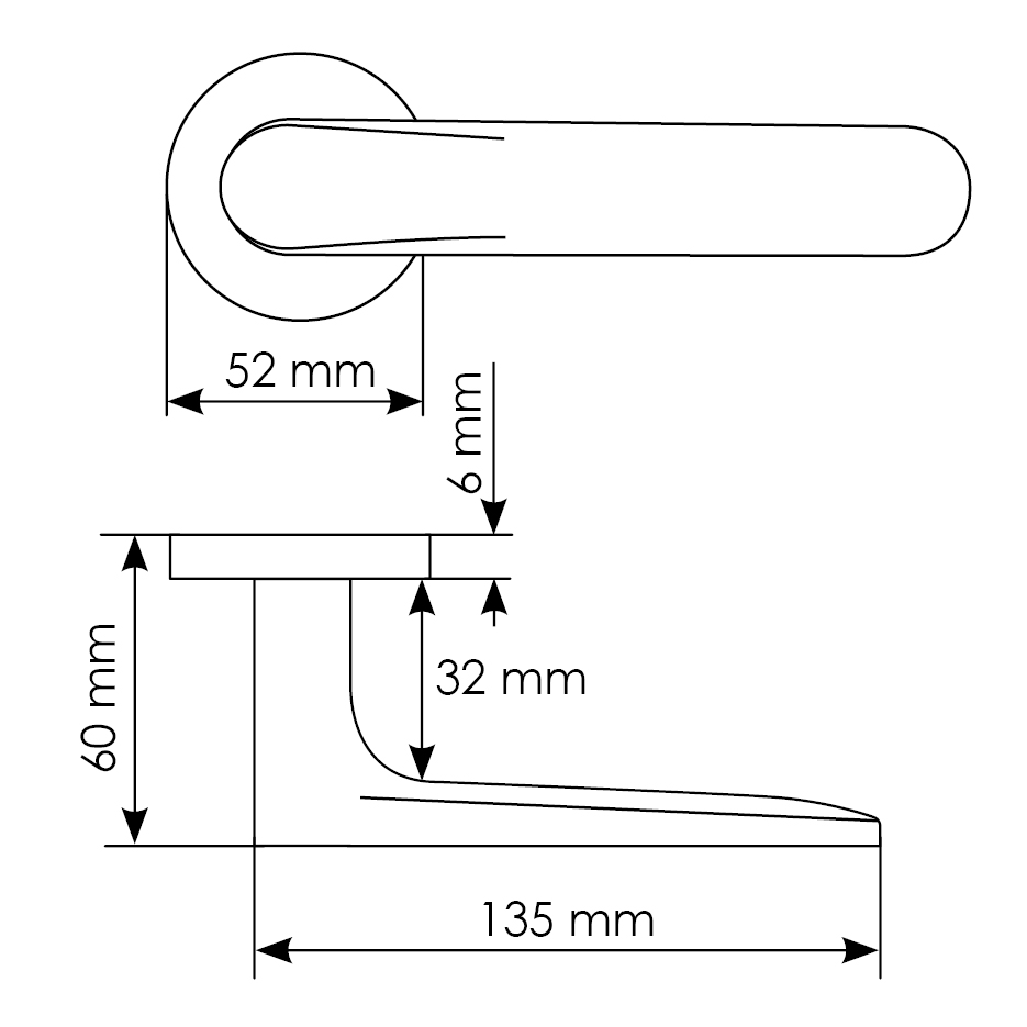 Комплект дверных ручек MH-59-R6 BL с заверткой MH-WC-R6 BL + магнитный замок M1895 BL, цвет черный фотомореллиВоронеж