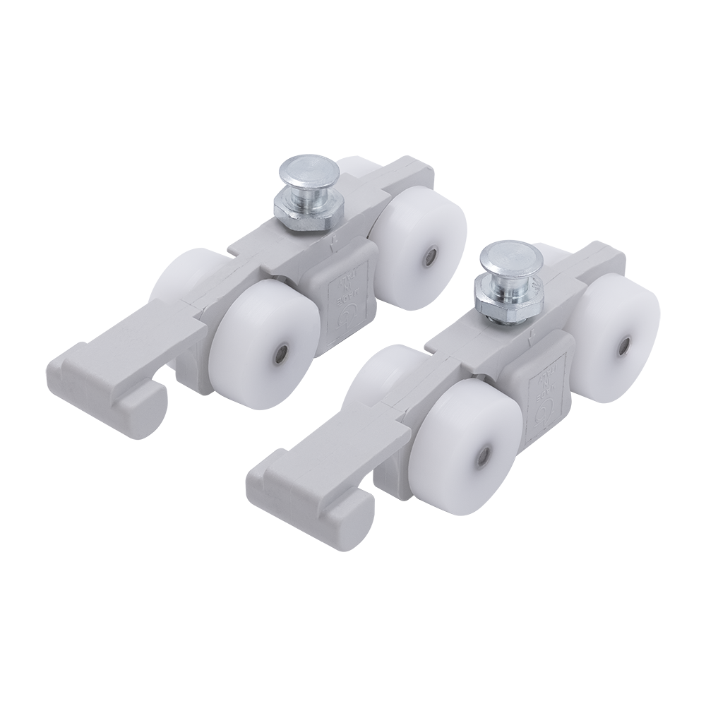 Комплект ролик-стопор SLIDING SET 1-SO 40kg NEW для синхр. открывания, дверь до 40кг фото фурнитура Воронеж