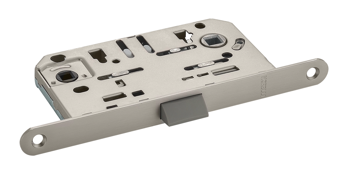 Замок межкомнатный 1895P MSN бесшумный многофункциональный, цвет матовый сатинированный никель фото 1 Замок межкомнатный 1895P MSN бесшумный многофункциональный, цвет матовый сатинированный никель фото купить Воронеж