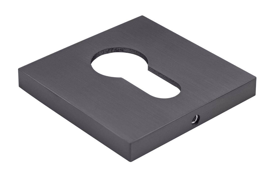 Накладка на замок MH-KH-S6 GR под евроцилиндр, цвет graphite фото купить Воронеж