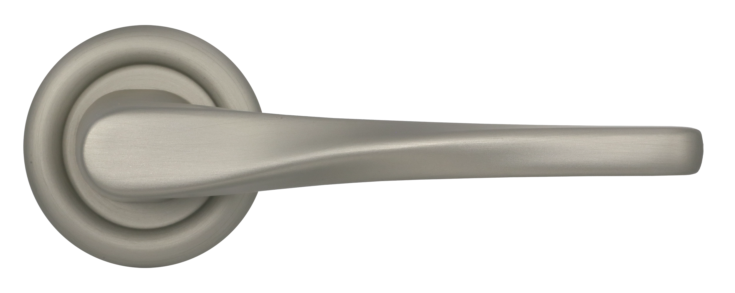 Ручка дверная THE OLYMPICS R7 SMI на круглой розетке, цвет Весенняя дымка/Spring Mist фото купить в Воронеже