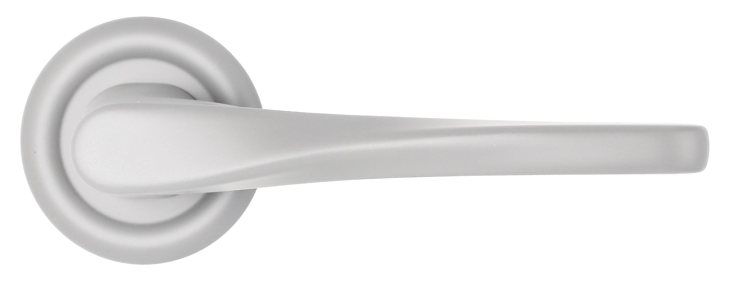 Ручка дверная THE OLYMPICS R7 SSW на круглой розетке, цвет Стокгольмский снегопад/Stockholm Snowfall фото купить в Воронеже