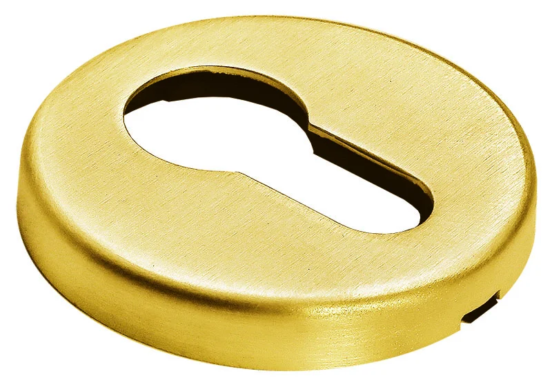 LUX-KH-R5 OSA, накладка на евроцилиндр, цвет - матовое золото фото купить Воронеж