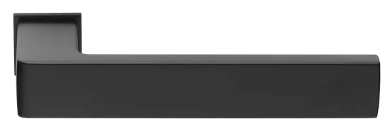 Ручка дверная HORIZONT-SM NERO раздельная без розетки, цвет черный, ЦАМ фото купить Воронеж