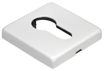 LUX-KH-SQ BIA, накладка на евроцилиндр, цвет - белый